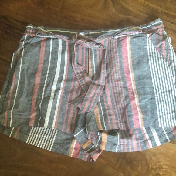 Liz Claiborne tie waist shorts size 18 NWOT - Picture 1 of 5